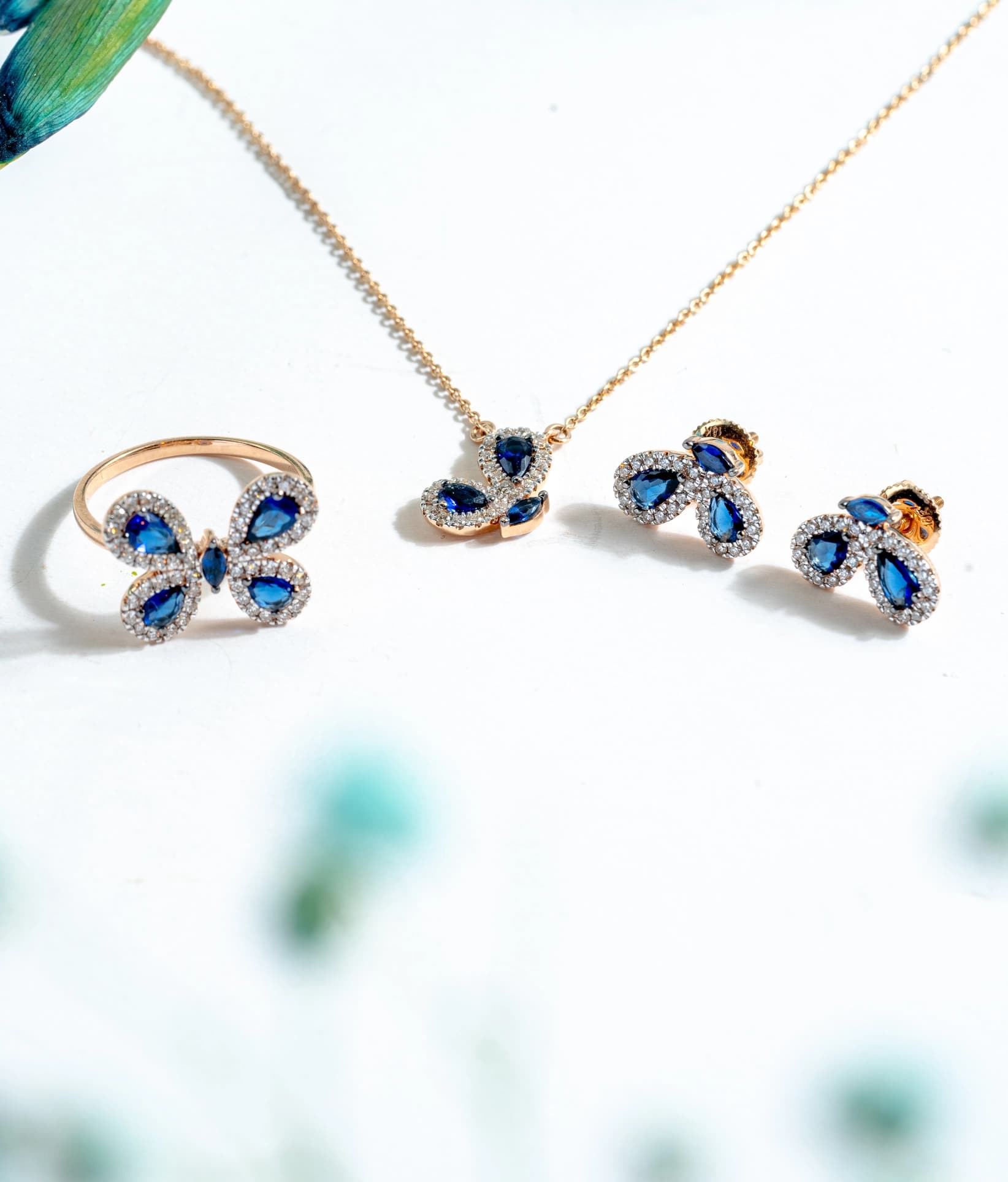 Diamond Butterfly Set